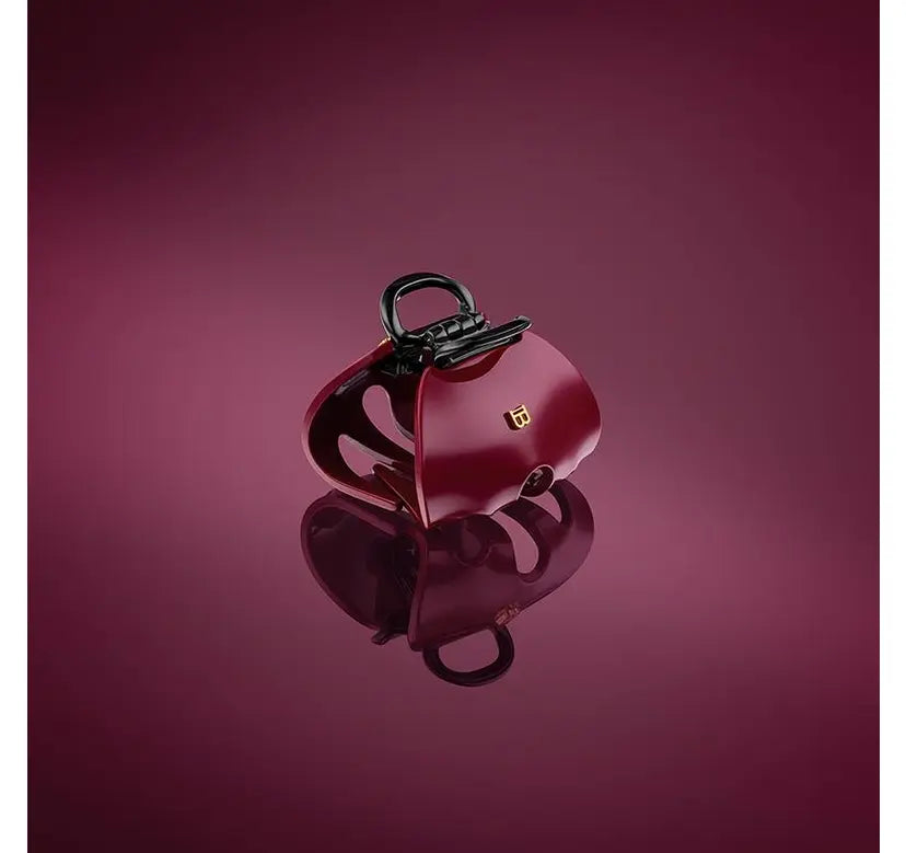 Pince à Cheveux Imperiale Velvet Burgundy