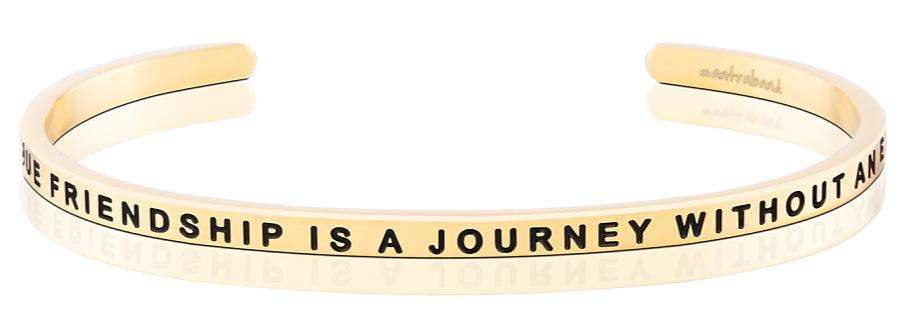 Mantraband - A true friendship is a journey without an end Gull