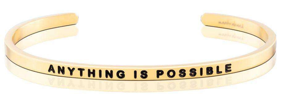 Mantraband - Anything is possible Gull