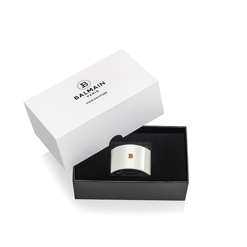 Cellulose Acetate Elastique pour Cheveux White