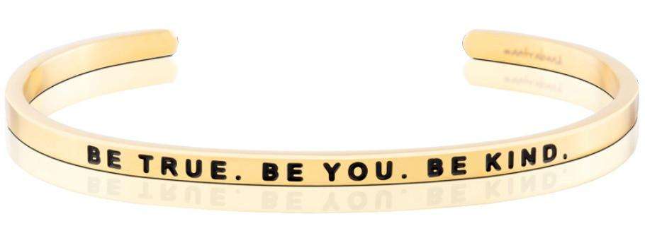 Mantraband - Be true, Be you, Be kind Gull