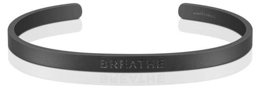 Mantraband - Breathe Bold Matt Svart