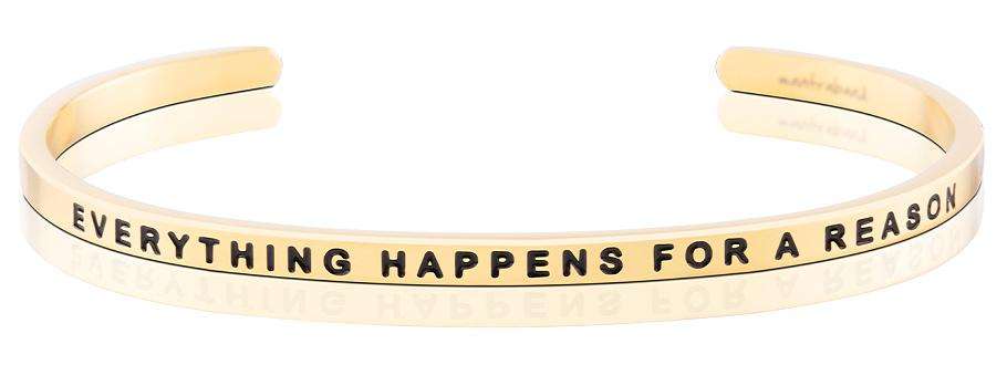 Mantraband - Everything happens for a reason Gull