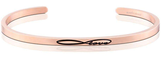 Mantraband - Infinite love Rósagull