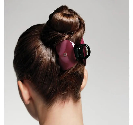 Pince à Cheveux Imperiale Velvet Burgundy