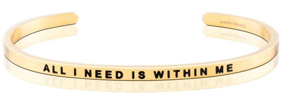 Mantraband - All I need is within me Gull