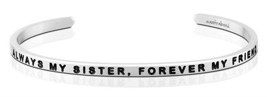 Always_My_Sister_Forever_My_Friend_Bracelet_-_silver_-_MantraBand