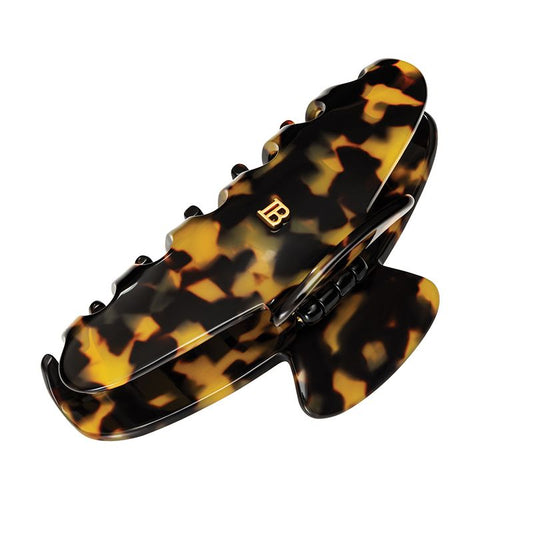 Cellulose Acetate Barrette pour Cheveux Large Tortoise Shell