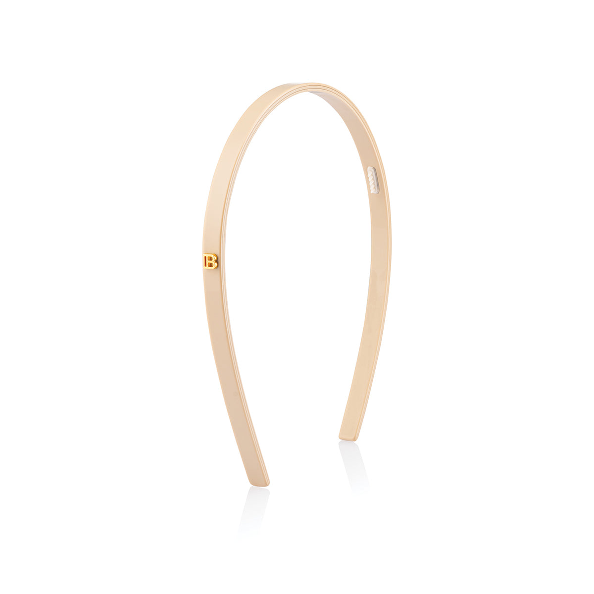 Balmain - Muse de L’Été Acetate Headband Beige