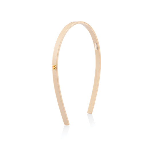 Balmain - Muse de L’Été Acetate Headband Beige