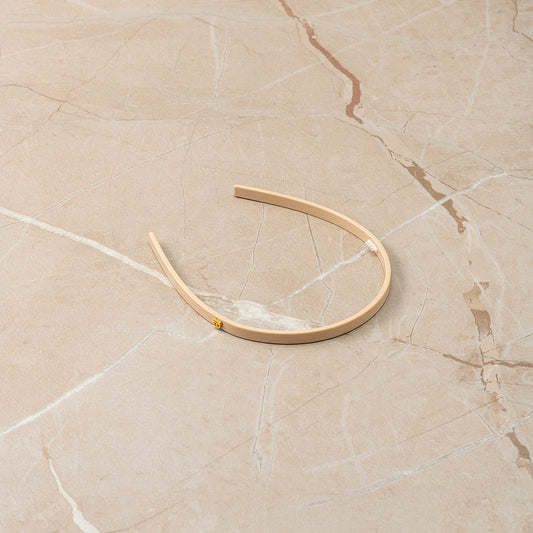 Balmain - Muse de L’Été Acetate Headband Beige
