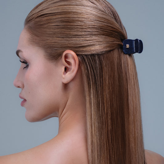 Balmain - Acetate Pince à Cheveux Extra Small Cosmic