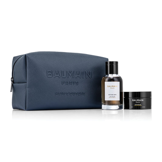 Balmain – Cosmetic Bag Blue (Sculpting & Vetiver)