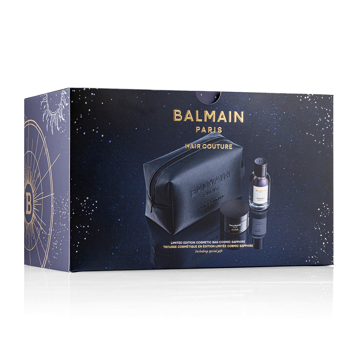 Balmain – Cosmetic Bag Blue (Sculpting & Vetiver)