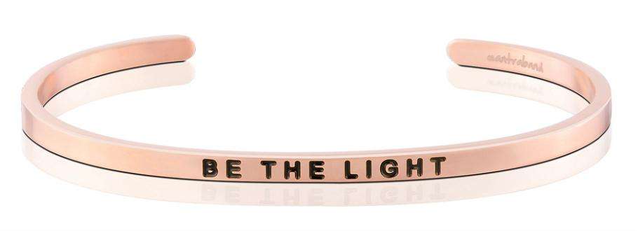 Mantraband - Be the light Rósagull