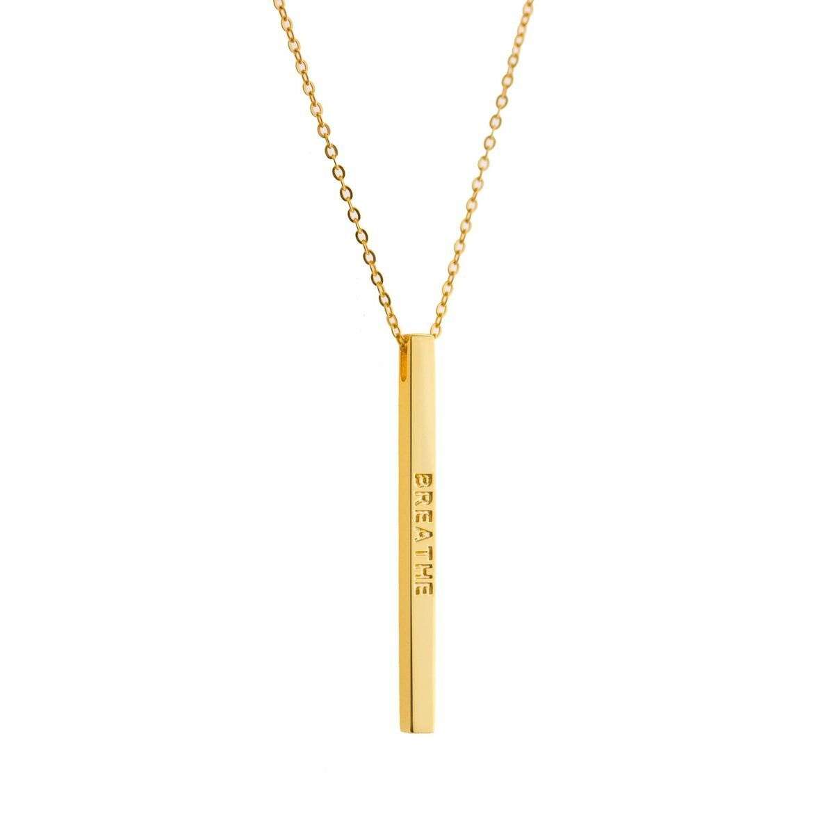 Mantraband - Hálsmen - Breathe Gull