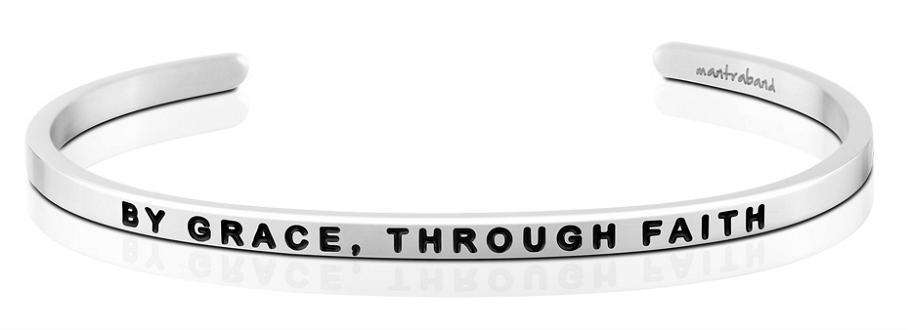 By_Grace_Through_Faith_Bracelet_-_silver_-_MantraBand