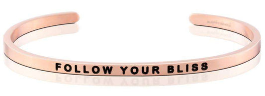 Mantraband - Follow your bliss Rósagull