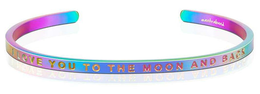 Mantraband - I love you to the moon and back Aurora
