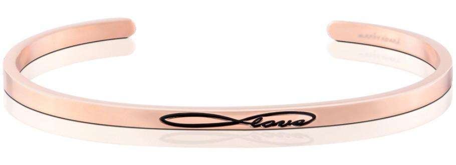 Mantraband - Infinite love Rósagull