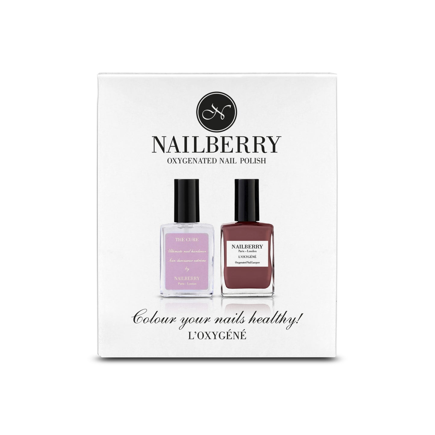 Nailberry 2pc - The Cure/Cashmere