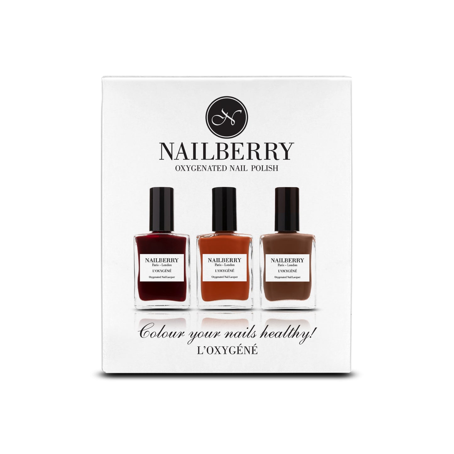 Nailberry - Kirsch Kiss/Pumpkin Pie/Nuts About You