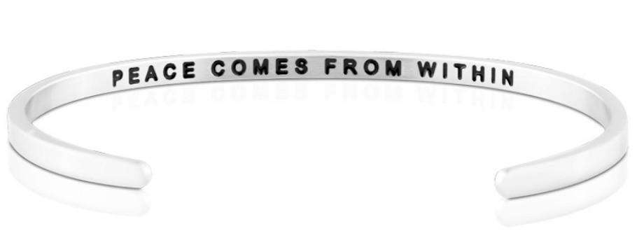 Peace_Comes_From_Within_bracelet_-_silver