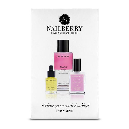 Nailberry - Care Set - Clean, Cuticle oil & Acai