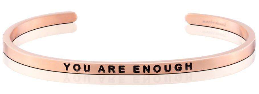 Mantraband - You are enough Rósagull