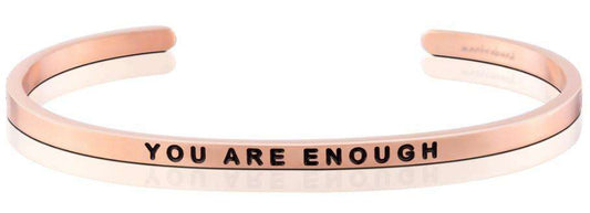 Mantraband - You are enough Rósagull